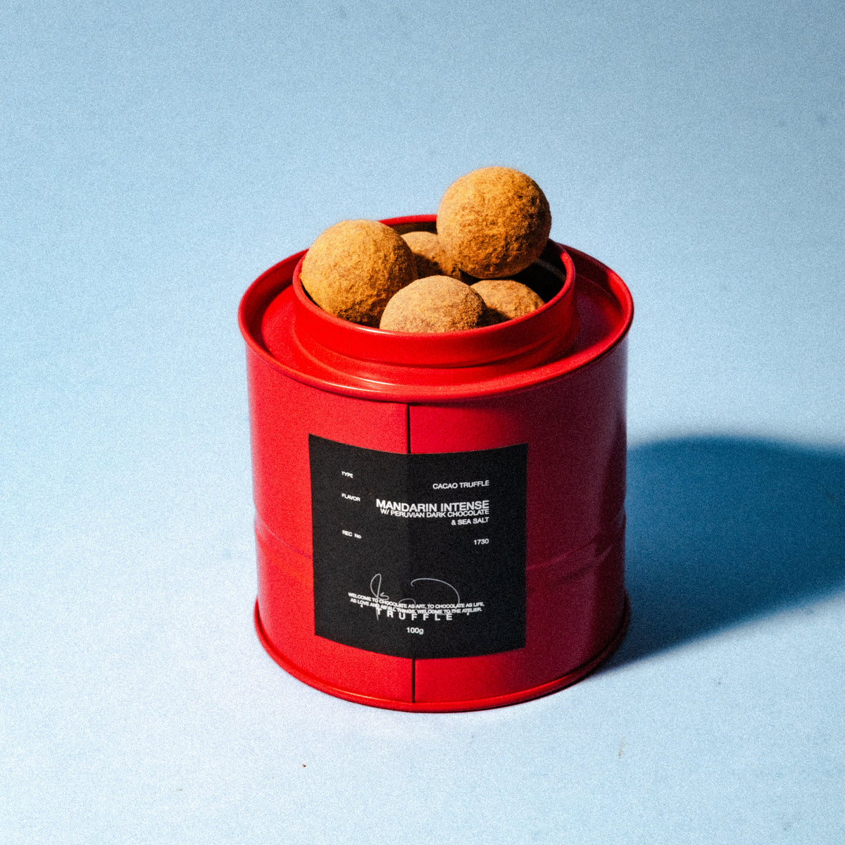 MANDARIN INTENSE TRUFFLE TIN