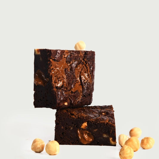 HAZELNUT PRALINE Brownie