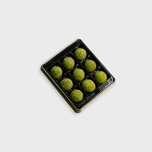 MATCHA + PISTACHIO truffle