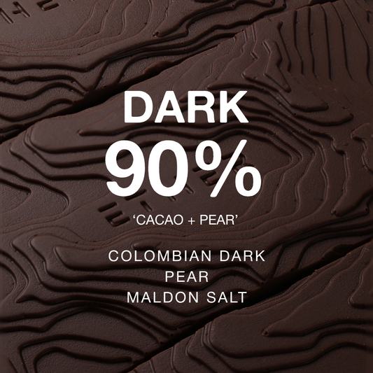 90% CACAO + PEAR