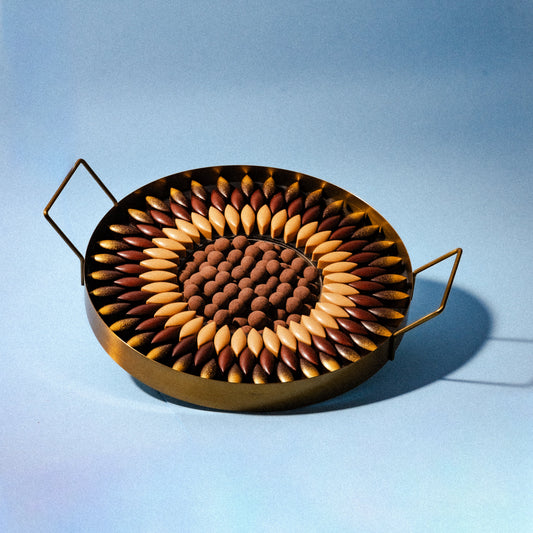 MORNI BRASS BONBON TRAY