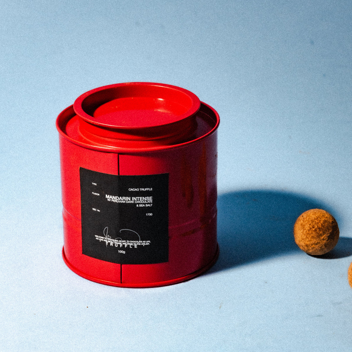 MANDARIN INTENSE TRUFFLE TIN