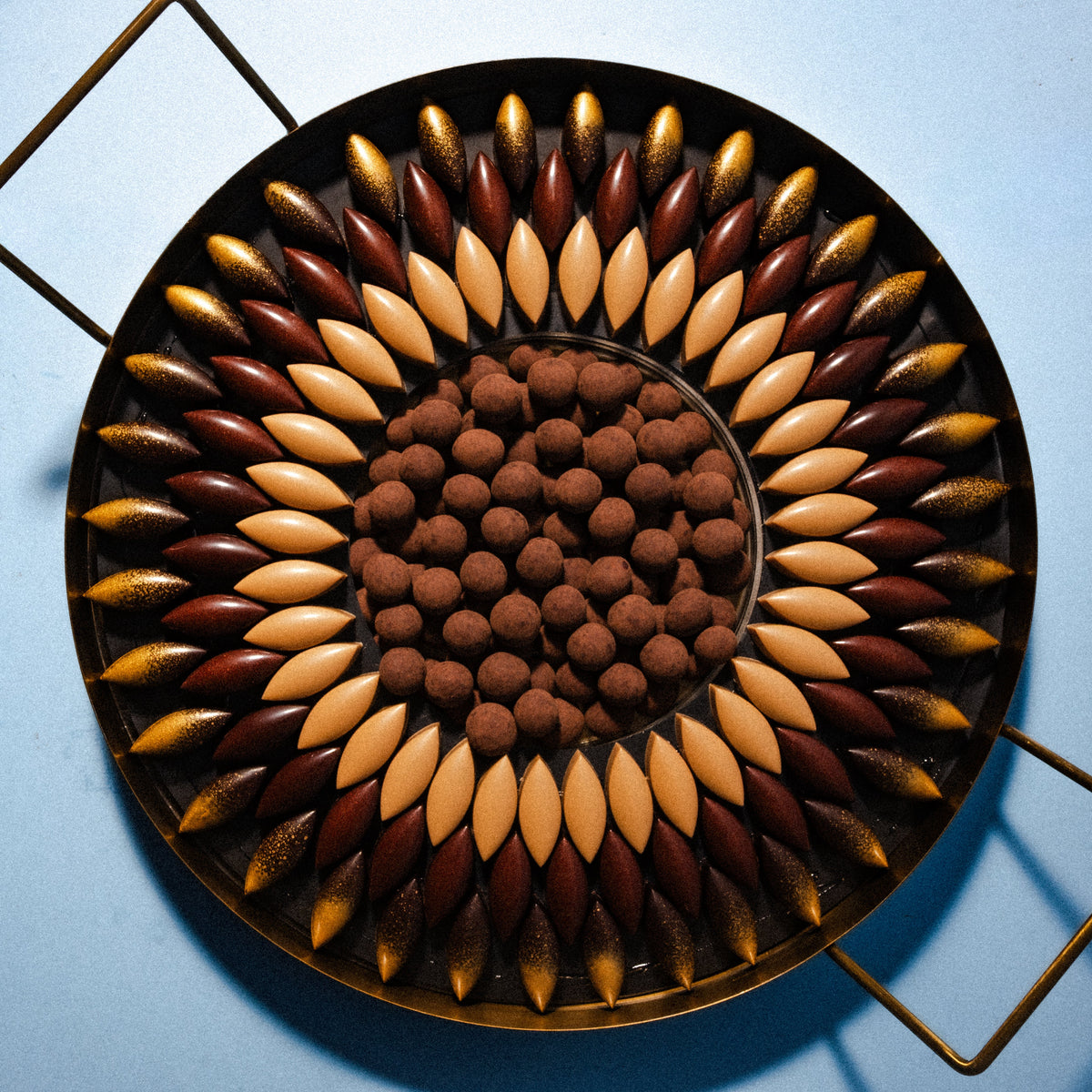MORNI BRASS BONBON TRAY
