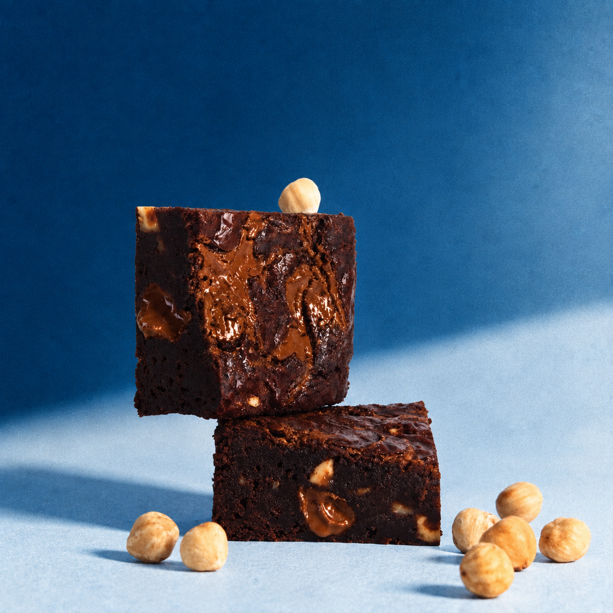 HAZELNUT PRALINE Brownie